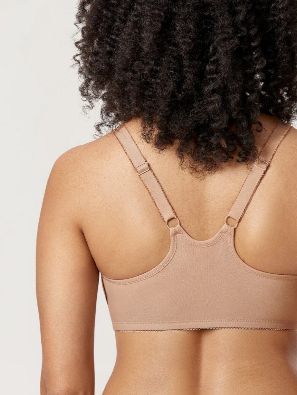 Front‑Closure Unlined Racer Back Bra - 36DD - Picture 2 of 7
